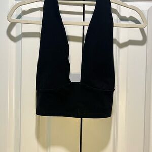 Wild Fable Black Crop Top